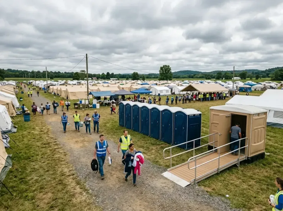 disaster-relief-camp-restrooms-010 — frequently asked questions, Dumpster & Portable Bathrooms Rental in Mission, TX